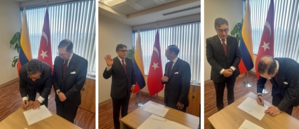 Rafael Antonio Quintero Cubides se posesiona como nuevo Cónsul de Colombia en Estambul